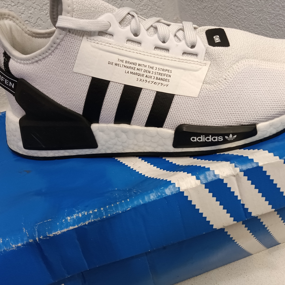 Adidas White and Black Sneakers